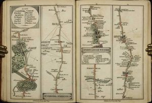 Cary's Survey of the High Roads from London to Hampton Court, Bagshot ...