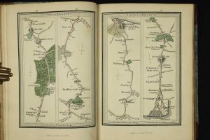 A Survey of the High Roads of England and Wales Planned on a Scale of one Inch to a Mile. Including the Seats of the Nobility and Gentry