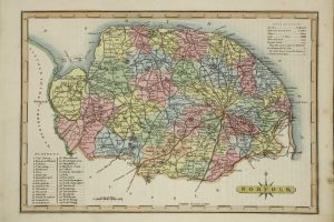 Ellis's New and Correct Atlas of England and Wales being an Entire New Set of County Maps, Exhibiting All the direct & principal Cross Roads, Cities, Towns ...