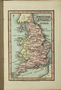 Miller's new Miniature Atlas, containing a Complete Set of County Maps, in which are Carefully Delineated All the Principal Direct & Cross Roads ...
