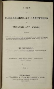A New and Comprehensive Gazetteer of England and Wales