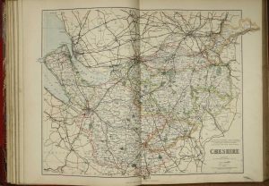 Philips' Atlas of the Counties of England, including maps of North & South Wales, the Channel Islands, and Isle of Man. New and Revised Edition