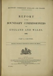 Report of the Boundary Commissioners for England and Wales