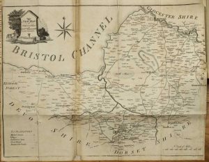 A Topographical Survey of the Counties of Somerset, Gloucester, Worcester, Stafford, Chester, and Lancaster. Containing A new-engraved Map of each County, with a complete Description of the Great, Direct, and Cross Roads ...