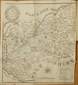 A Topographical Survey of the Counties of Somerset, Gloucester, Worcester, Stafford, Chester, and Lancaster. Containing A new-engraved Map of each County, with a complete Description of the Great, Direct, and Cross Roads ...