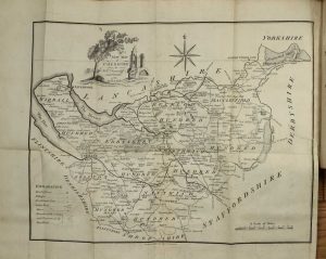 A Topographical Survey of the Counties of Somerset, Gloucester, Worcester, Stafford, Chester, and Lancaster. Containing A new-engraved Map of each County, with a complete Description of the Great, Direct, and Cross Roads ...