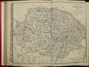 Post Office Directory of Cambridge, Norfolk, and Suffolk with Essex, Herts, Kent, Middlesex, Surrey and Sussex, the Maps Engraved Expressly for the Work. Subscribers' Copy