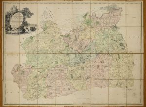 To the Kings most excellent Majesty, This Map of the County of Surrey, From a Survey made in the Yeasr 1789 and 1790 ...