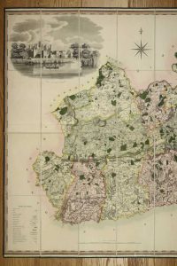 Map of the County of Surrey from An Actual Survey Made in the Years 1822 and 1823 by C. & I. Greenwood