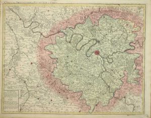 A Map of the Provostship and Vicounty of Paris