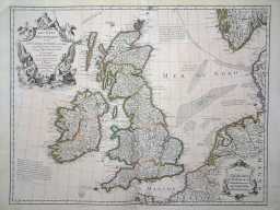 Les Isles Britanniques ou sont le Royaumes d'Angleterre ...
