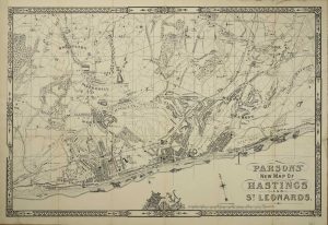 Parsons' New Map of Hastings and St. Leonards
