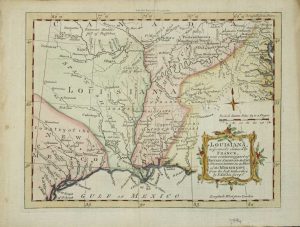 Louisiana, as Formerly Claimed by France, Now Containing Part of British America to the East & Spanish America to the West of the Mississipi. From the Best Authorities by T. Kitchin Geogr.