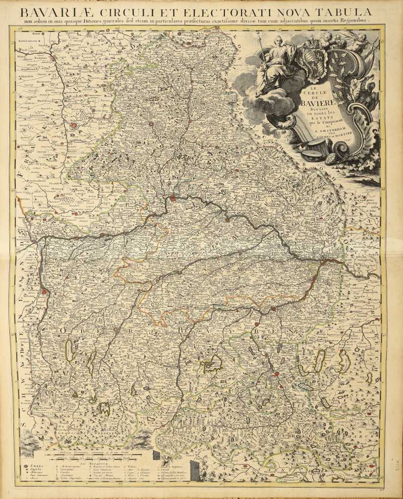 Le Cercle de Baviere Divisee en touts les Estats