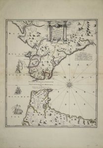 Carte Nouvelle de l'Isle de Cadix & du Detroit de Gibraltar