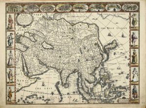 Asia with the Islands Adioyning Described, the Atire of the People, & Townes of Importance, All of them Newly Augmented by I.S. Ano. Dom. 1626