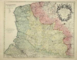 The Province of Artois and the country adjacent By William de l'Isle Geoger. Member of the Royal Academy of Sciences at Paris