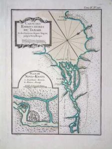 Carte des Embouchures du Tanais