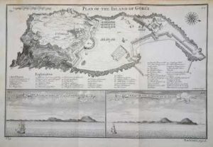 Plan of the Island of Gorée