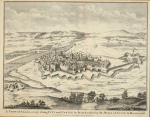 A View of Casal, a Very Strong City and Castle in Italy, taken by the Duke of Savoy in Decemr. 1706