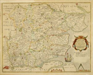 A New Mapp of the County of Essex. Printed and sould by Iohn Overton