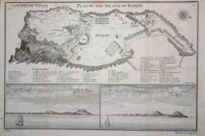 Plan of the Island of Goree