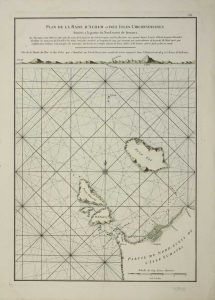 Plan de la Rade D'Achem et des Isles Circonvoisines