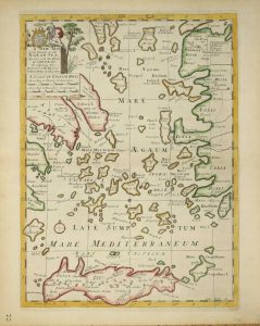 A New Map of the Islands of the Aegaean Sea, Together with The Island of Crete and the Adjoining Isles