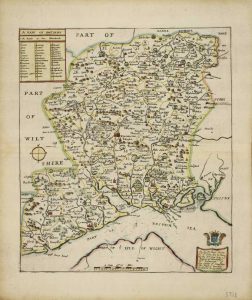 A Mapp of Hantshire