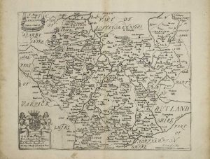 A Mapp of the County of Leicester