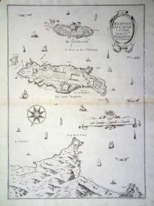 Description du Cap de la Croix Isles Ste. Marguerite et St. Honorat