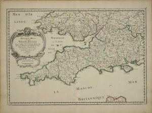 Provinces d'West, autrefois Royaume d'Westsex, l'Ille de Wight, Barck-Sh., Wilt-Sh., Dorste, Devonish et Cornwall