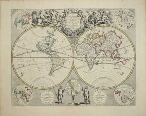 A New Map of the World from the Latest Observations Revis'd by I. Senex ...