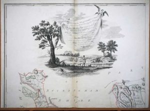 A Topographical Map of Hertford-shire from an Actual Survey: in which is Expressed all the Roads, Lanes, Churches, Noblemen, and Gentlemen's Seats, and everything remarkable in the County