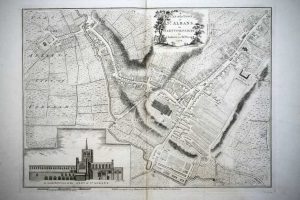 A Topographical Map of Hertford-shire from an Actual Survey: in which is Expressed all the Roads, Lanes, Churches, Noblemen, and Gentlemen's Seats, and everything remarkable in the County