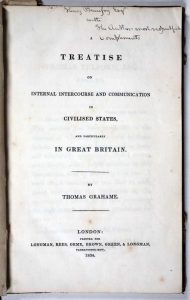 A Treatise on Internal Intercourse and Communication in Civilised States and Particularly Great Britain