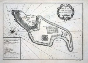Plan de L'Isle de Gore