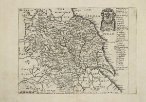 A Table of ye Divisions or parts, wth. ye Hundreds or wapontakes in York Shire