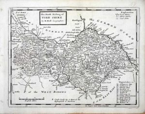 (Set of four maps of the County of Yorkshire)