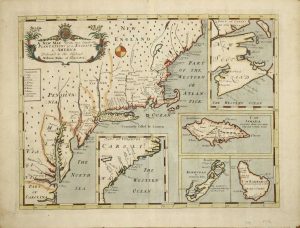 A New Map of the most Considerable Plantations of the English in America