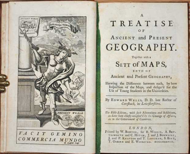 Present Geography A Treatise of Ancient and Present Geography. Together with a Sett of Maps