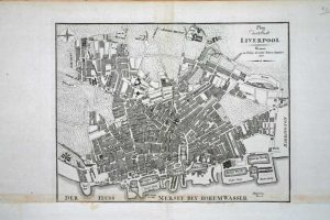 Plan der Stadt Liverpool