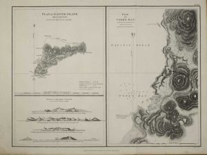Plan of Easter Island Taken in April 1786 [on sheet with] Plan of Cook's Bay