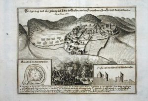 Belagerung und ubergebung dess Schlosses Wasslen, von den Francossen an Thro Shurfusftl: Durch zu Brandenburg Anno 1674