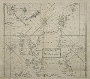 A New Chart of the Sea Coast of Scotland with the Islands thereof