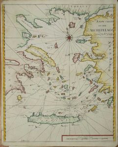 A New Chart of the Archipelago Corrected by Ion. Gaudy