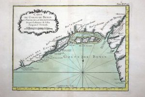 Carte du Golfe de Benin et Partie de la Cote de Guinee