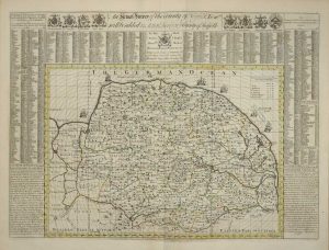 An Actual Survey of the County of Norfolk, to w.ch will be added an Actual Survey of ye County of Suffolk