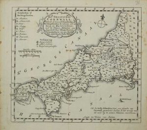 Het Graafschap Cornwall Verdeeld in deszelfs ...