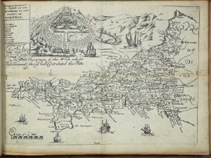 England Exactly Described Or a Guide to Travellers In a Compleat Sett of Maps of All the Counties of England; being a Map for each County, Wherein every Towne and Village is Particularly Express'd with the Names and Limits of every Hundred, and the Roads and Distances in Measured Miles according to Mr Ogilby's Survey. Very Usefull for Gentlemen & Travellers being made fit for the Pockett